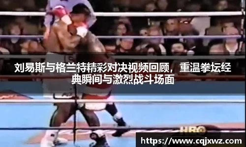 刘易斯与格兰特精彩对决视频回顾，重温拳坛经典瞬间与激烈战斗场面